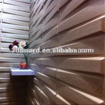 3d wall covering with bamboo fiber material