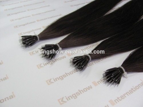 Kingshow hair high quality nano ring Hair Extensions