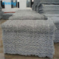 Hot dip galvanized tenunan gabion wire mesh / gabion sangkar