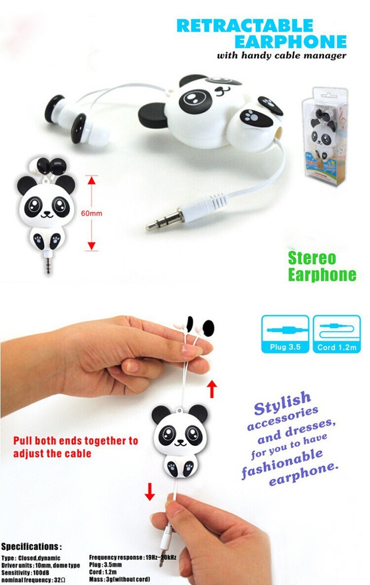 retractable earphones