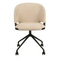 Rice white lethear single Velis study chairs