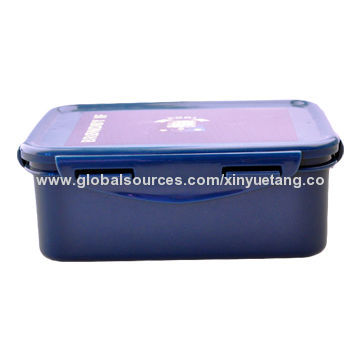 Popular Plastic Lunch Box, BPA-free, Sized 16 x 12 x 6cm