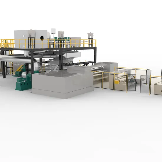 High Capacity 1600mm Automatic PET Spunbond Nonwoven Machine