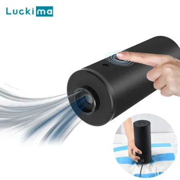 Electric Vacuum Storage Pump for Travelling Home Clothes Blankets Portable Hand Sous Vide Food Saver Vacuum Bags Sealer Machine