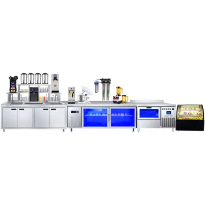 New Design Boba Bubble Tea Preparation Station Set