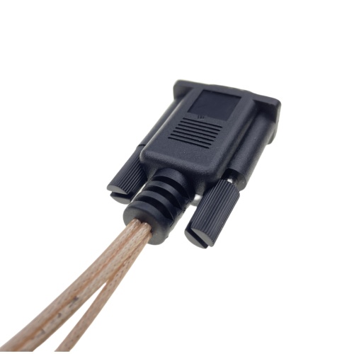 4pcs BNC 75Ohms 암-DB9P 수 케이블