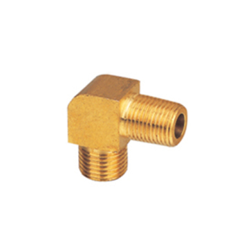 Brass flare Male elbow