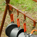 Nuevo diseño Mesa de campamento de cocina plegable de madera de haya