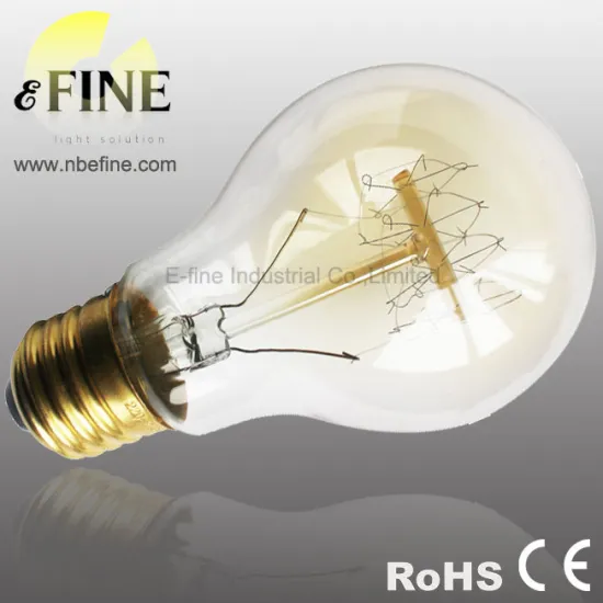 GLS 25W 40W 60W bulb edison e27 A60 edison bulb