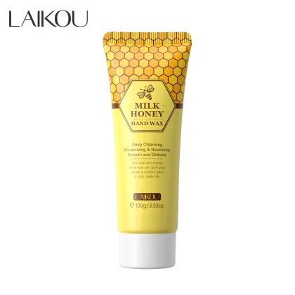 Natural Whitening Nourishing Exfoliating Milk Hand Mask with Honey