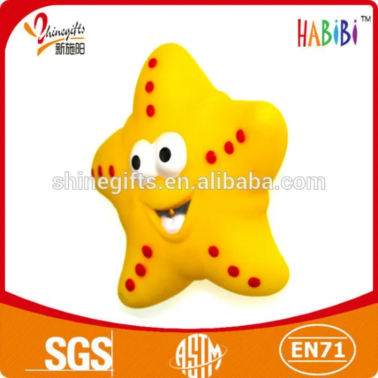 promotion star vinyl toy for kids