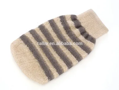 Bath Exfoliating Scrubber Glove Body Exfoliating glove