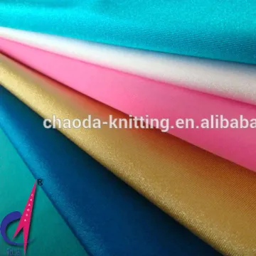 Warp knitted 75D+75D FDY dazzle fabric