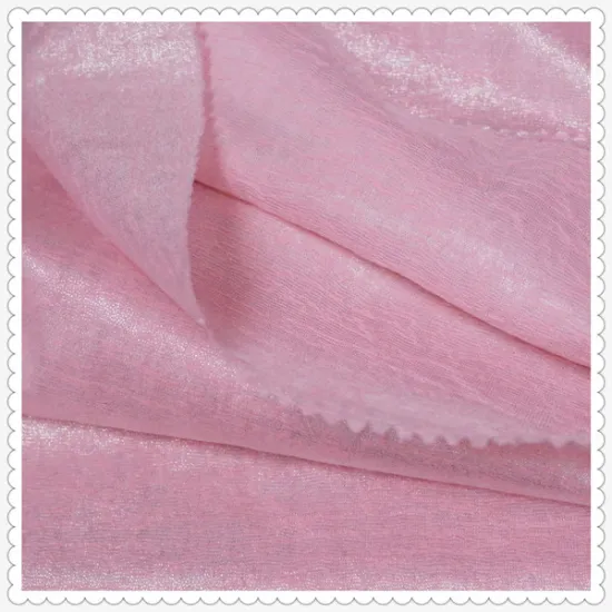 Polyester metal wire knit fabric with diversity of color