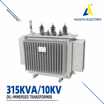 315KVA 10KV Yağa batırılmış transformatör Saf bakır