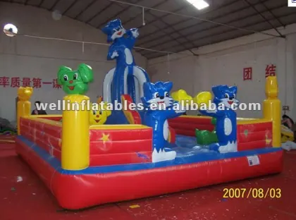 indoor children amusement park / inflatable fun park