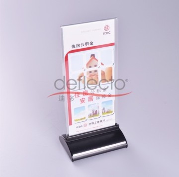 Top Sales Acrylic Bank Hotel Disply