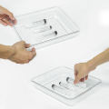 Bandeja empilhável para instrumentos médicos