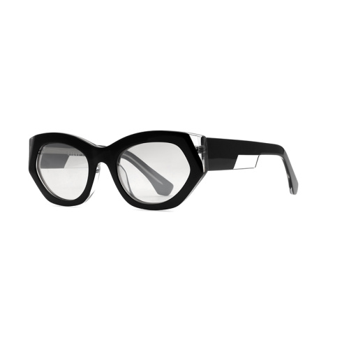 Modedesign Luxus Katzenauge Acetat polarisierte Sonnenbrille