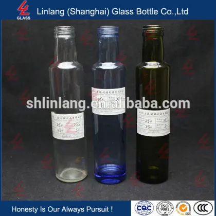 Food Grade 250ml olive oil glass bottle