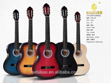 E39G-DD 39'' Linden Cheapest Classical Guitar Manufacturer