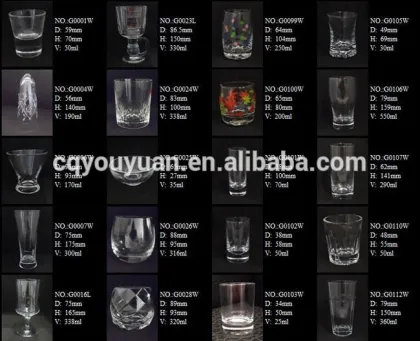 Round shape light lamps glass lampshade