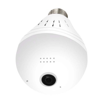 960p Wifi Panoramic 360 Gradi Wireless Home Security Videosorveglianza Versione notturna Lampadina a LED audio bidirezionale con telecamera