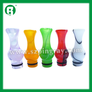 Popular Cheapest Electric Cigarette, Snake510 Plastic Acrylic Stainless Drip Tips