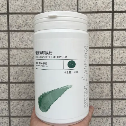 Soft Mask Powder for Skin Care - Pink Clay Mask Powder for Beauty Salon Facial Treatments