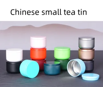50ml color Chinese small tea tin