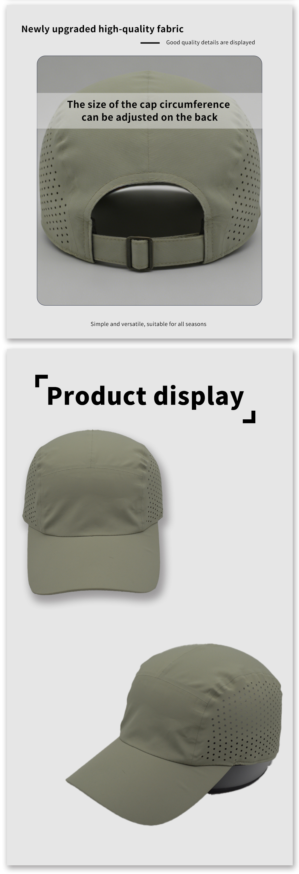 Green Mesh Baseball Cap for Summer Outdoor Activities