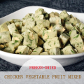 Nutrizione FD pollo con spinaci Cube Pet Food