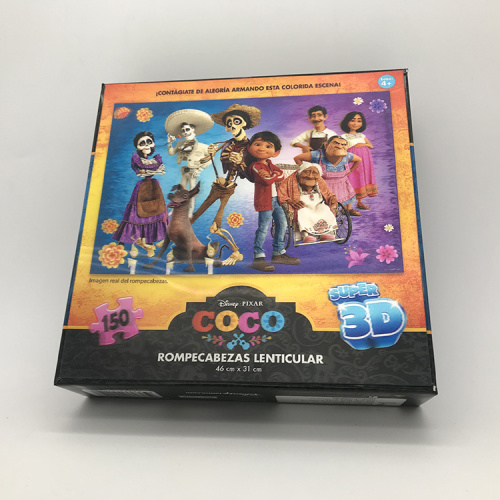 3D lenticular rompecabezas secuaces 150 piezas Rompecabezas de rompecabezas para niños 3+