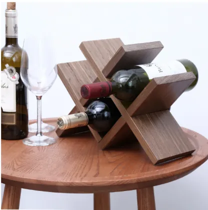Healthy competitive price bamboo wooden wine holder
