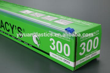 PVC plastic and food wrap film slide cutter