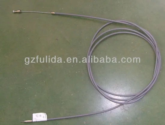 Motorcycle control cable for three-wheeler