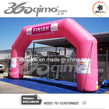 Pink Inflatable Finish Line Arch (BMAE71)