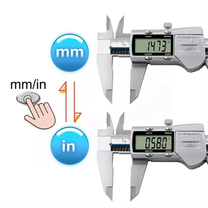 DITRON 6 Inch LCD Digital Caliper 0-150mm IP54 Stainless Steel Caliper