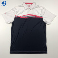 Custom 2020 Weiße Männer Polyester Polo T -Shirt