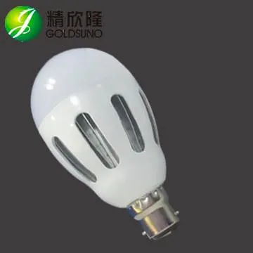 12W bayonet daylight led bulbs 1100lm