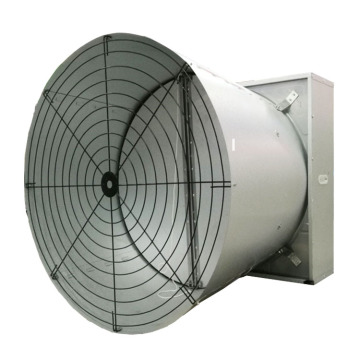 China Stainless Steel Butterfly Cone Exhaust Fan with Cooling Pad Wall Panel and Chicken Farm Fan