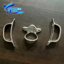 Conjunto de mango de olla de acero inoxidable.