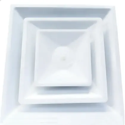 Square Aluminum Ceiling Air Diffuser Grille