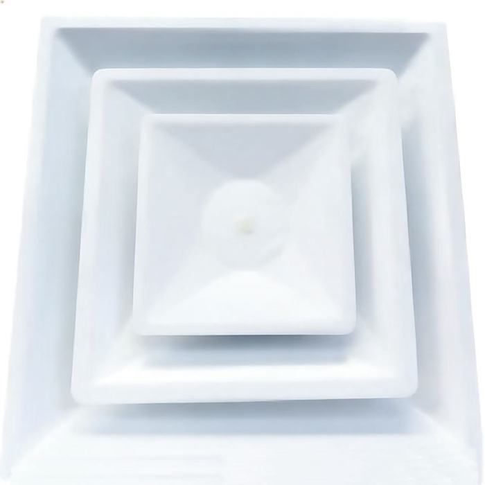 Square Aluminum Ceiling Air Diffuser Grille