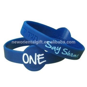 Watch Shape Wristbands, wrist watch shape bracelets, Custom Debossed Silicone Wristbands
