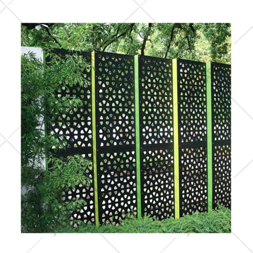 في الهواء الطلق Corten Steel Garden Metal Screen Planels