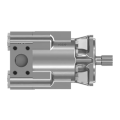 Grader 24M Gear Pump Assembly 117-5098, Grader Gear Pump 1175098