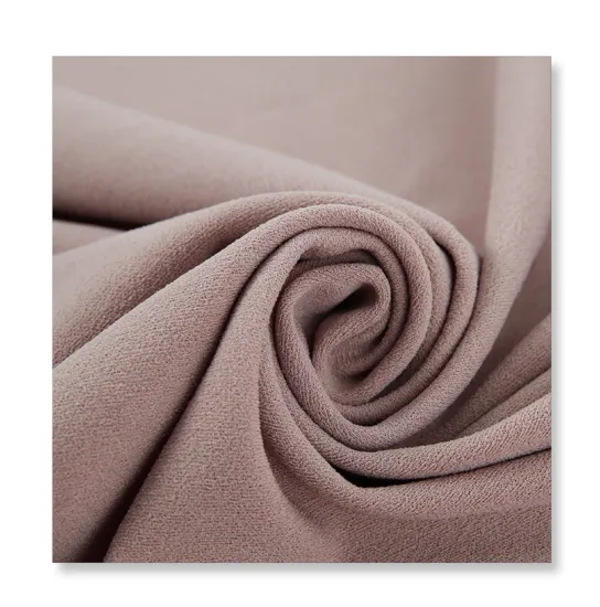 Delantex 95% Polyester 5% Spandex Double Knit Scuba Crepe Fabric for Women's Dresses