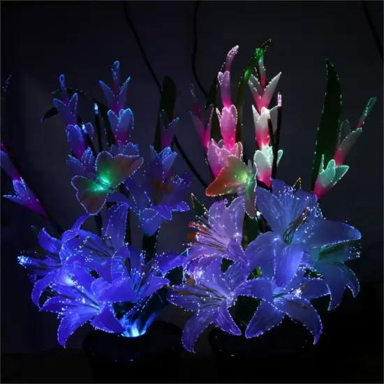 Wholesale Artificial Fiber Optic Decorative Flowers