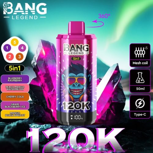 Bang Legend 120k พัฟ vape whoelsale